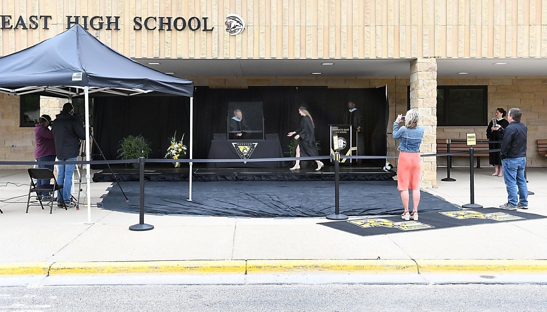 Mankato East graduation 1
